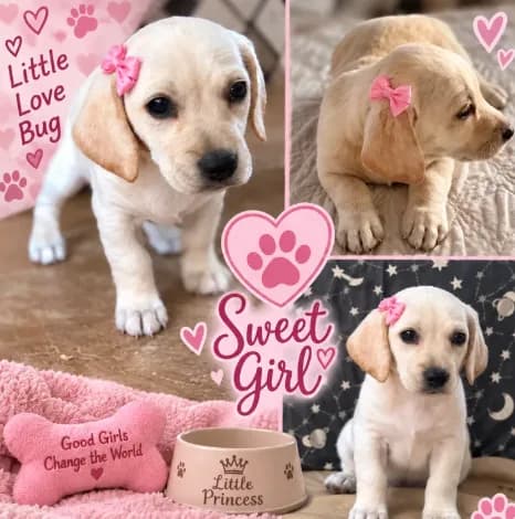 🎀 Mini Dachshund × Chihuahua — Sweet Little Girl 💕